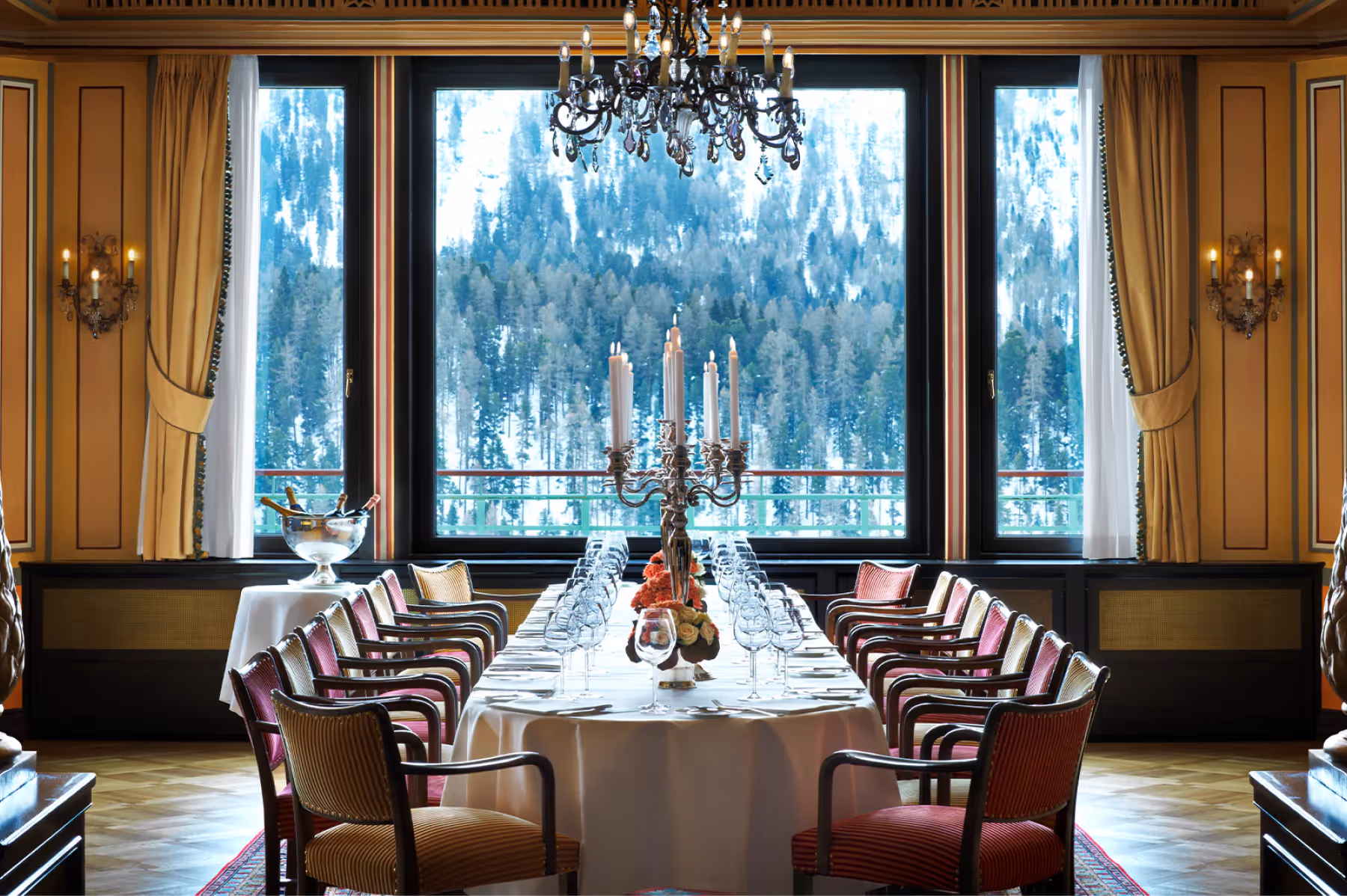 Badrutt’s Palace Hotel dining 4