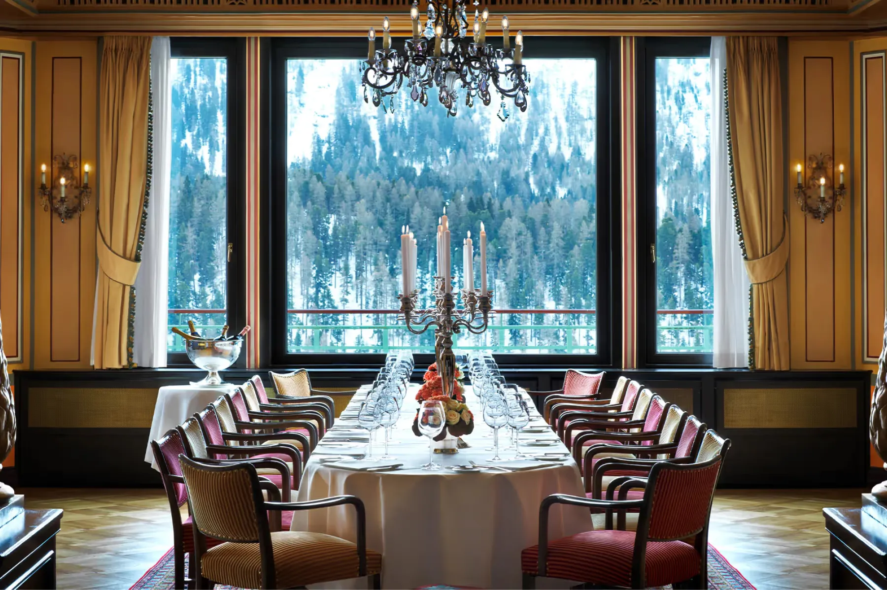 Badrutt’s Palace Hotel dining 4