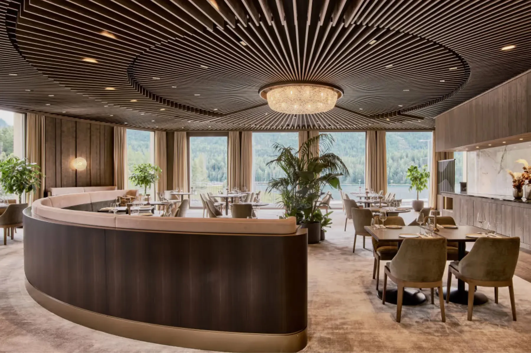 Grace La Margna St. Moritz dining 2
