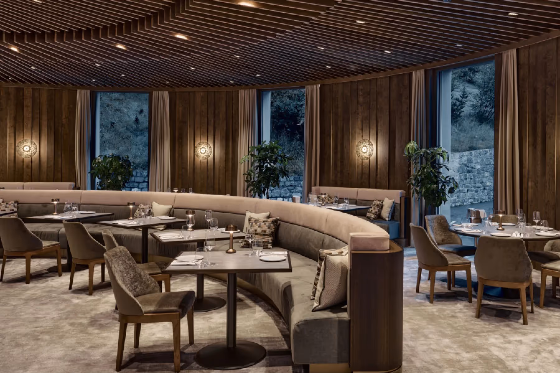 Grace La Margna St. Moritz dining 4