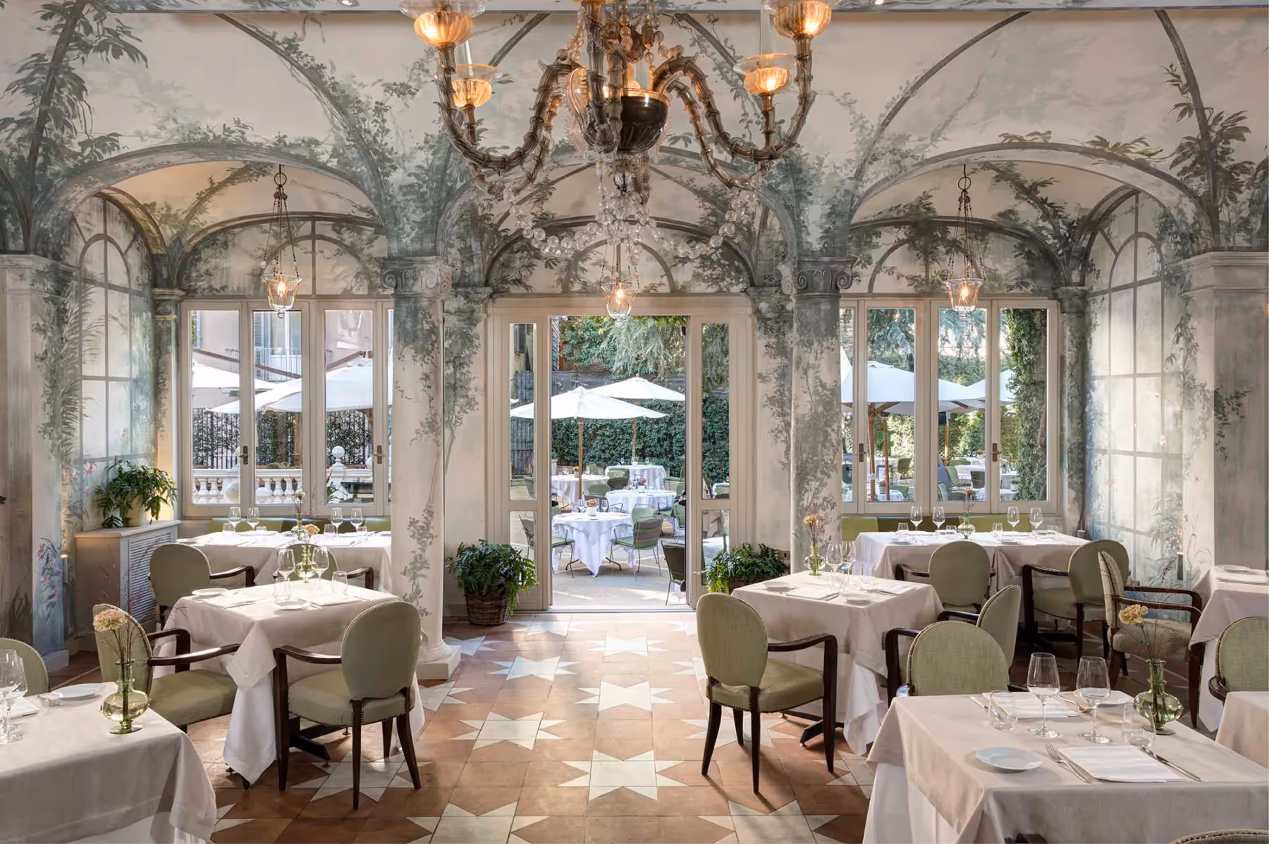 Hotel de Russie dining 2