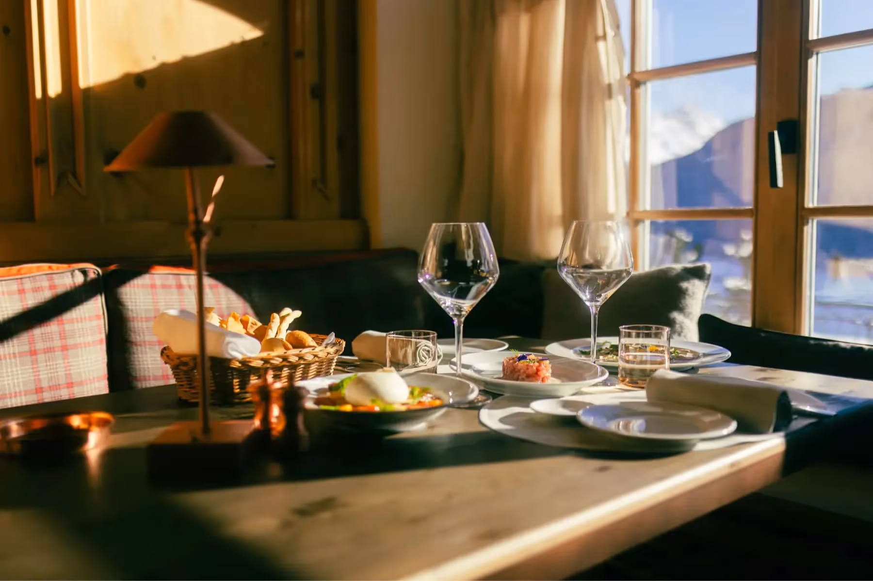 Kulm Hotel St. Moritz dining 2