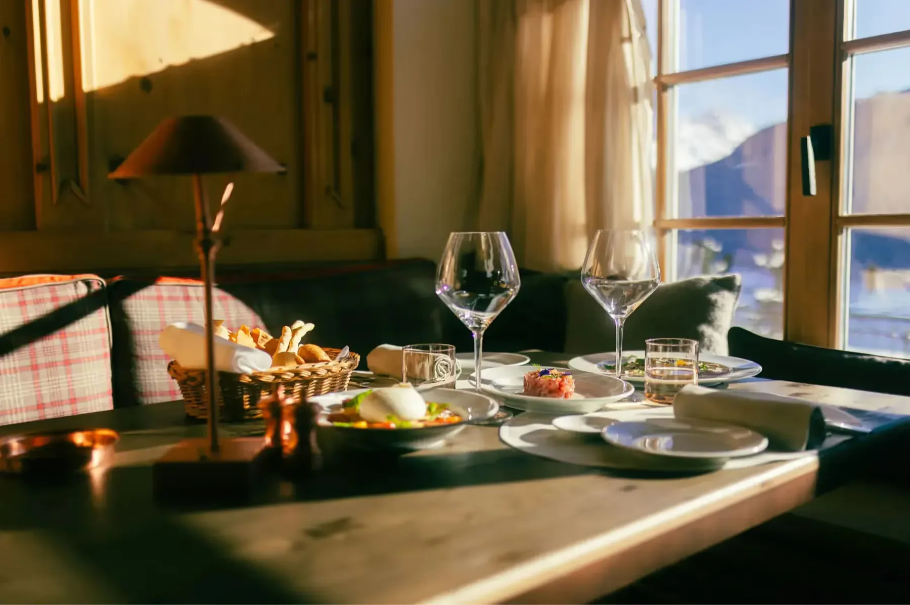 Kulm Hotel St. Moritz dining 2