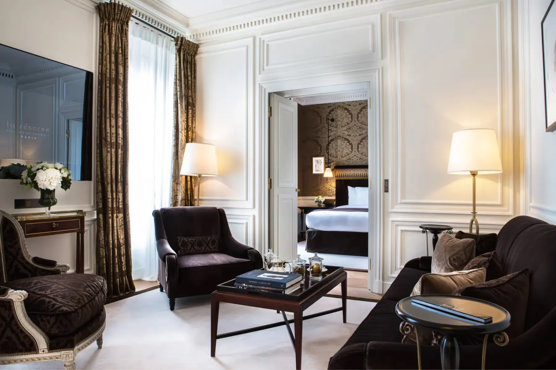 La Réserve Paris rooms 1