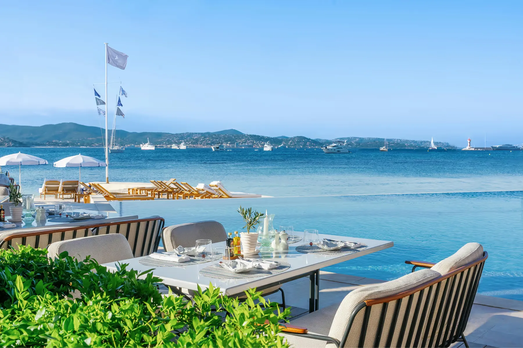 Cheval Blanc St-Tropez dining 1