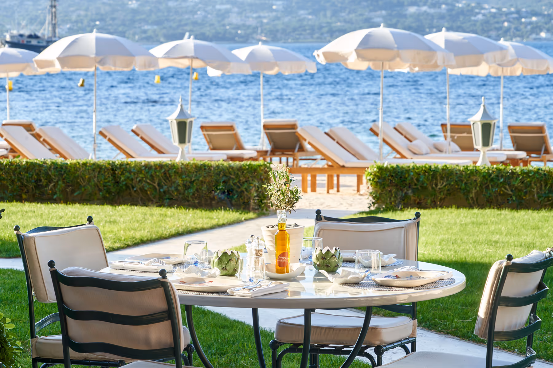 Cheval Blanc St-Tropez dining 2
