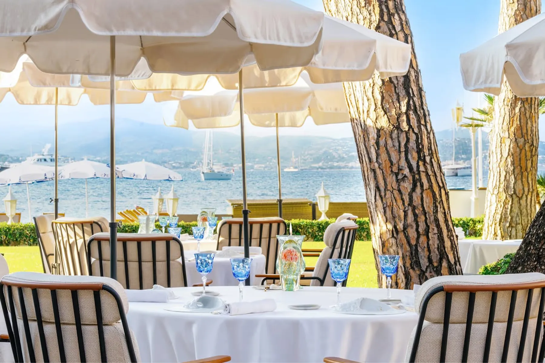 Cheval Blanc St-Tropez dining 3