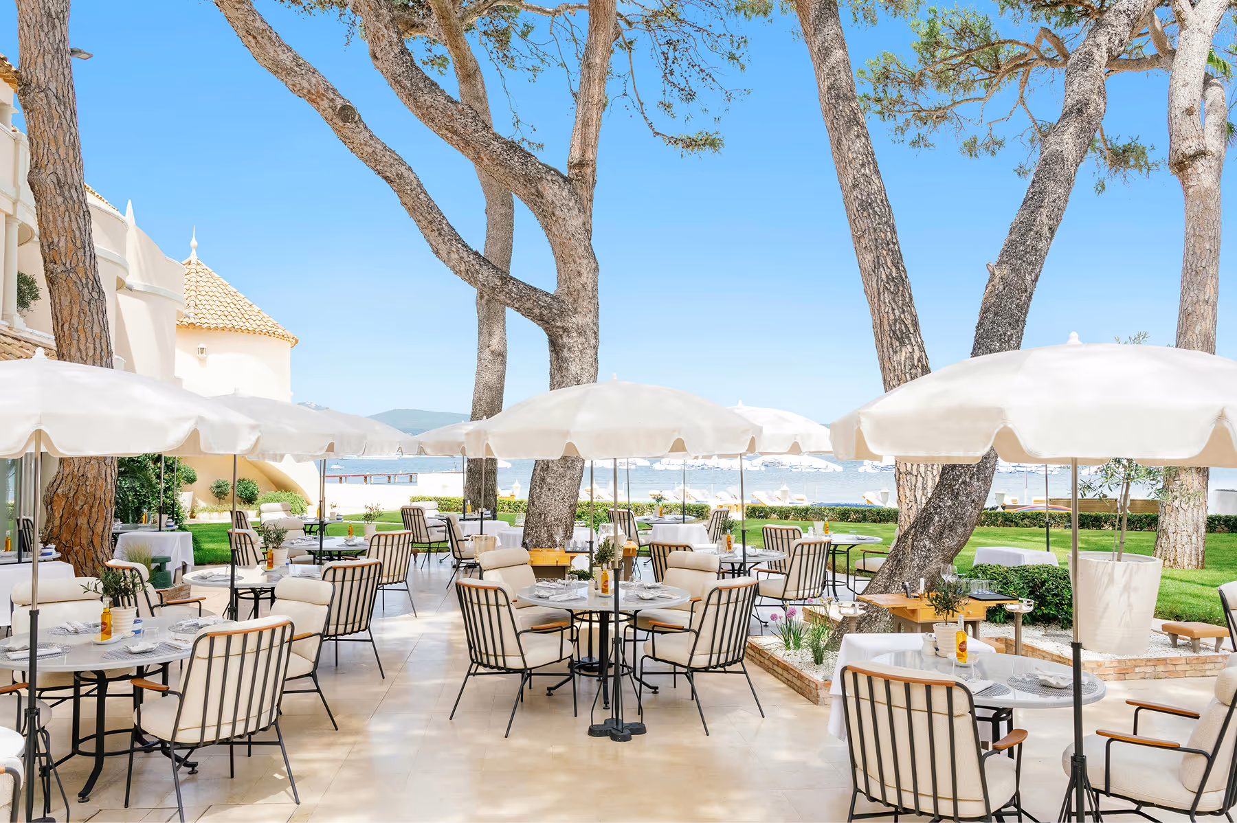 Cheval Blanc St-Tropez dining 4