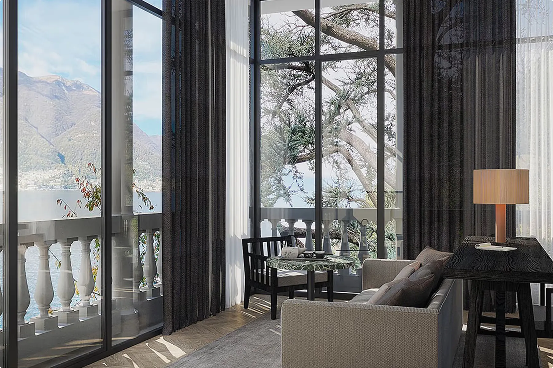 Villa Làrio overview 2